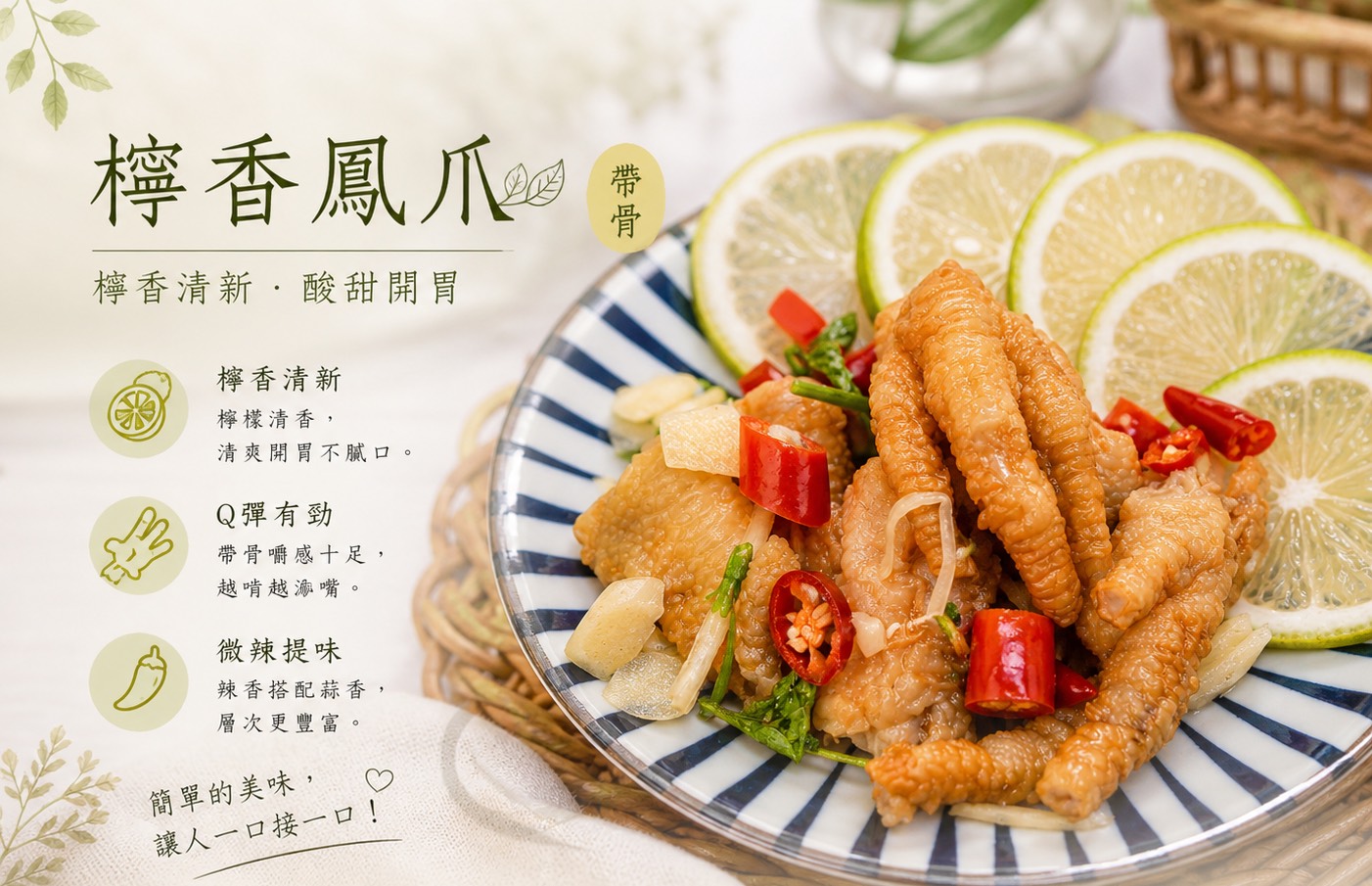 【CH Life 心敘 Fresh】檸香鳳爪, , large