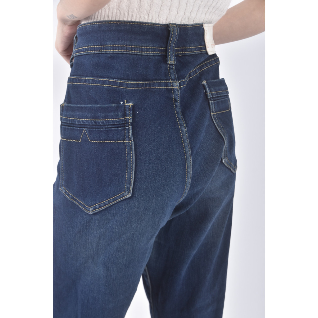 (XL) city jeans丹寧牛仔棉質藍色長褲二手衣, , large