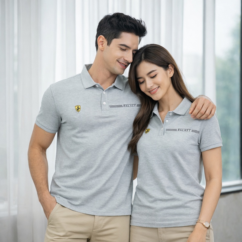 【FALALI】短袖冰感POLO衫-女(灰01), , large