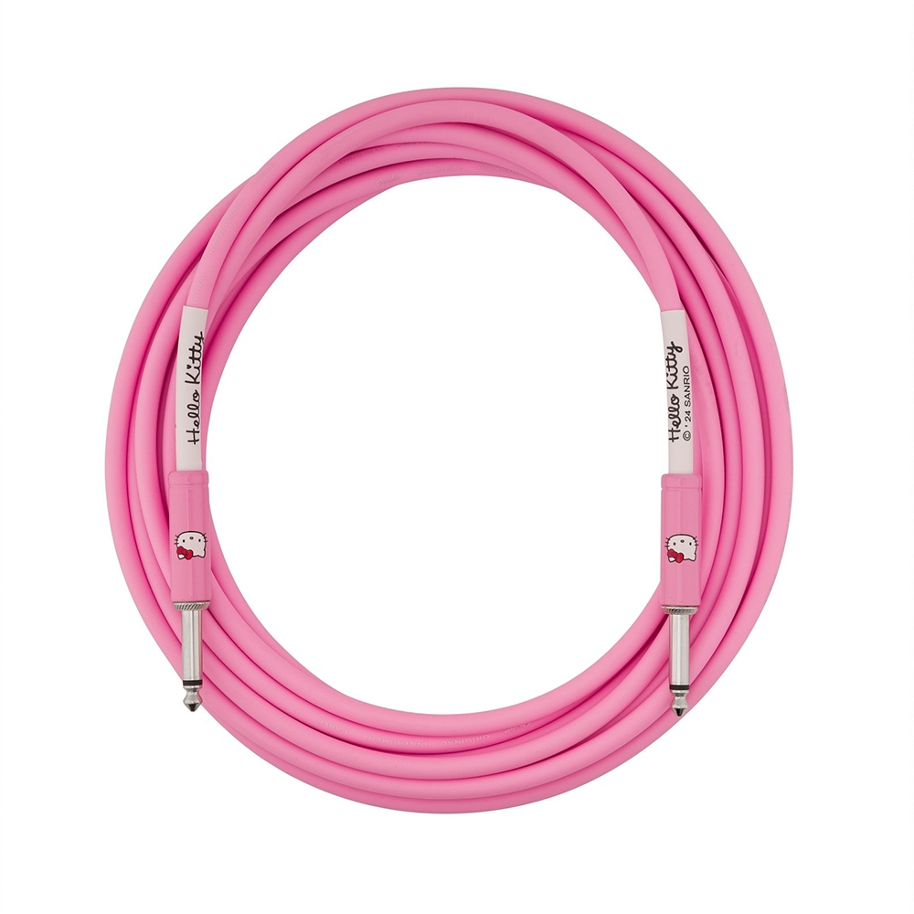 【預購】Fender x Hello Kitty Pink Original Cable 聯名款導線【敦煌樂器】, , large