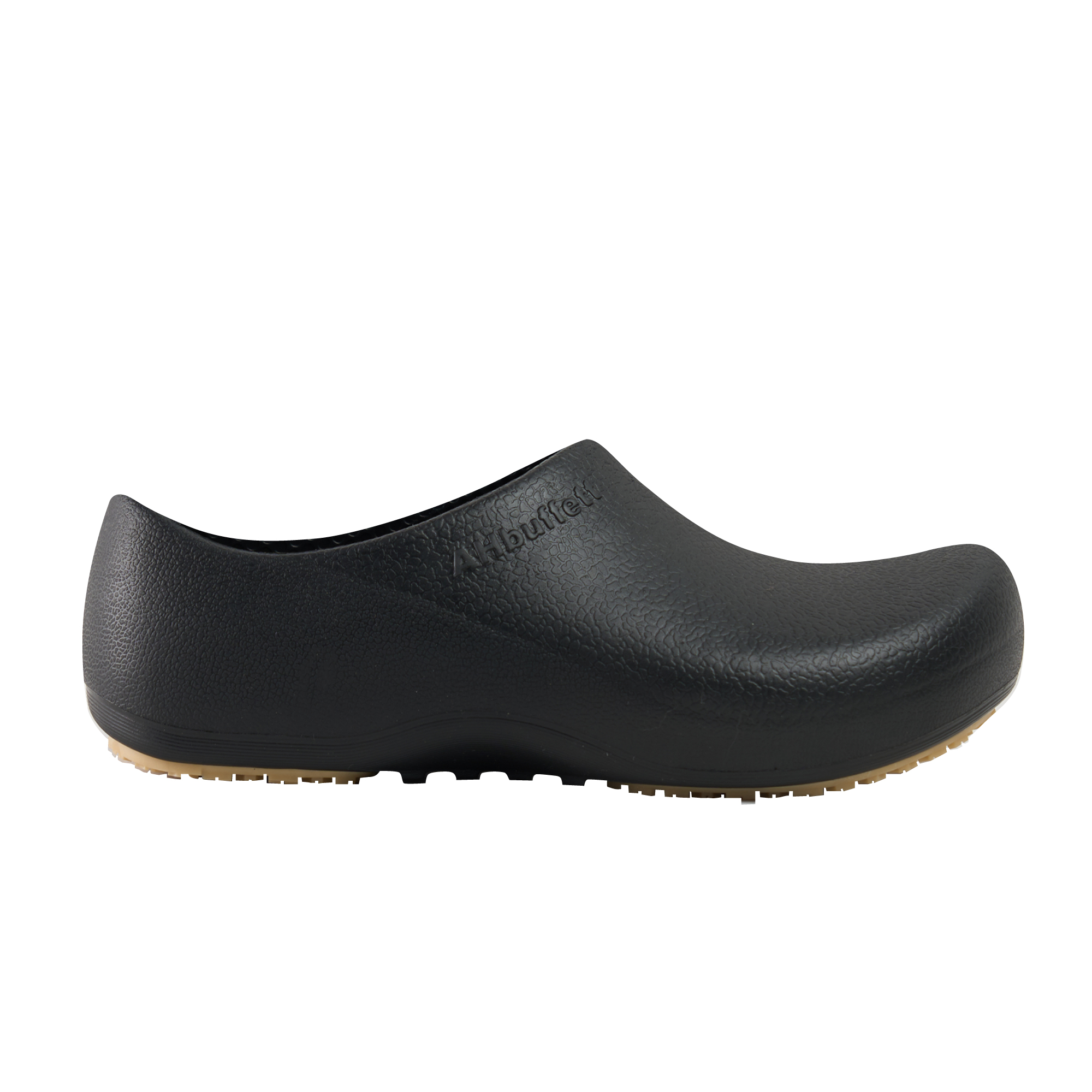 【AHbuffett防滑鞋】AH-9 #25 防水款 防滑 廚師鞋 EVA材質 輕量 寬楦 工作鞋 止滑鞋  防水 防油 餐飲, 黑, large