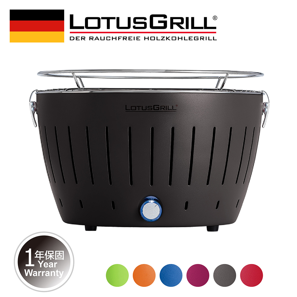 【LotusGrill】THE SMOKELESS GRILLING (G340), 科技灰, large