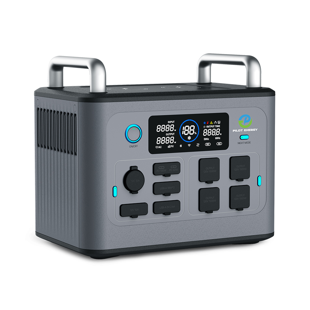 PILOT ENERGY-XT1500 Portable Power Station (1500W), , large