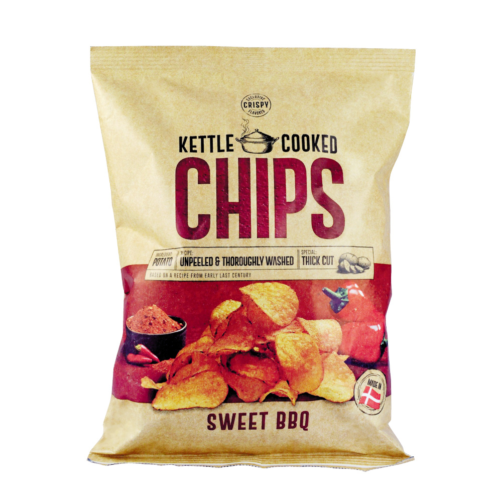 SNACKS CRISPY KETTLE COOKED CHIPS SWEET , , large