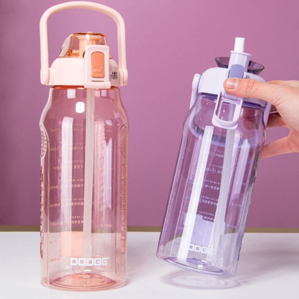 【H&R安室家】Dodge 道奇Tritan大容量彈蓋水壺 運動水壺1500ml(H30), , large