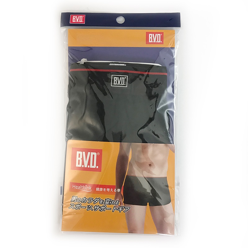 BVD彈性平口褲, L, large