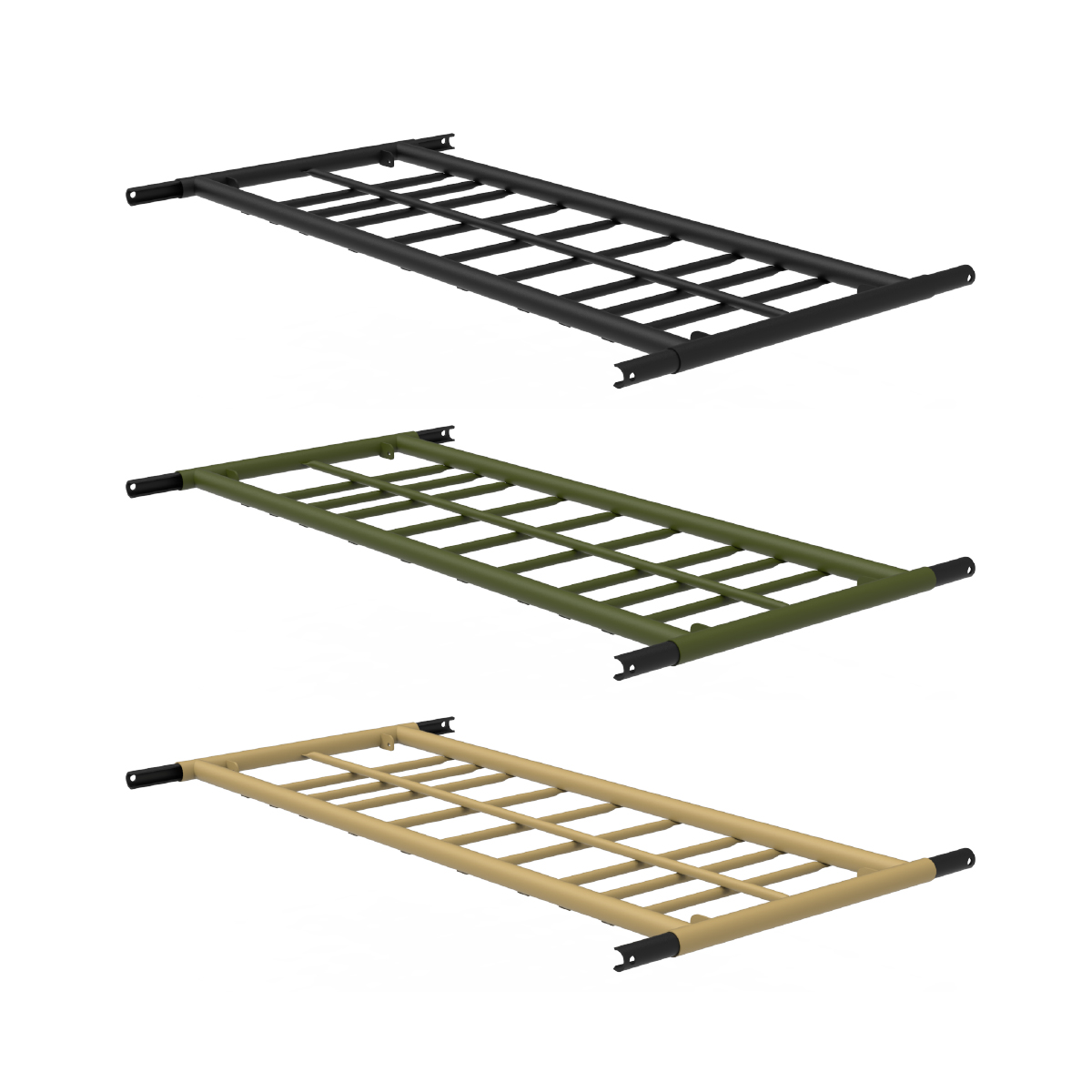 【3D OUTDOOR】可收折多功能車頂行李盤 延伸件 /1Y1-0-509/ L /沙色