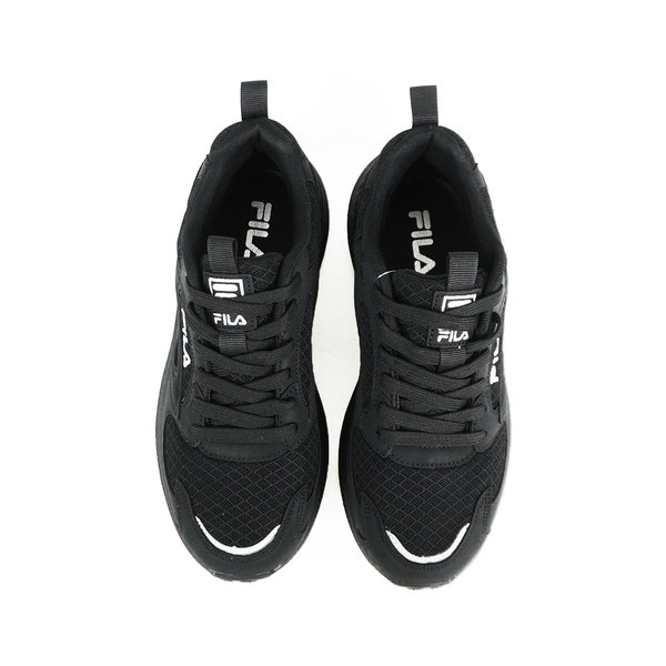 Kixpress-Fila Cyclone 女 休閒鞋 運動鞋 慢跑鞋 低筒 透氣 復古 黑 [5-J906X-004], , large