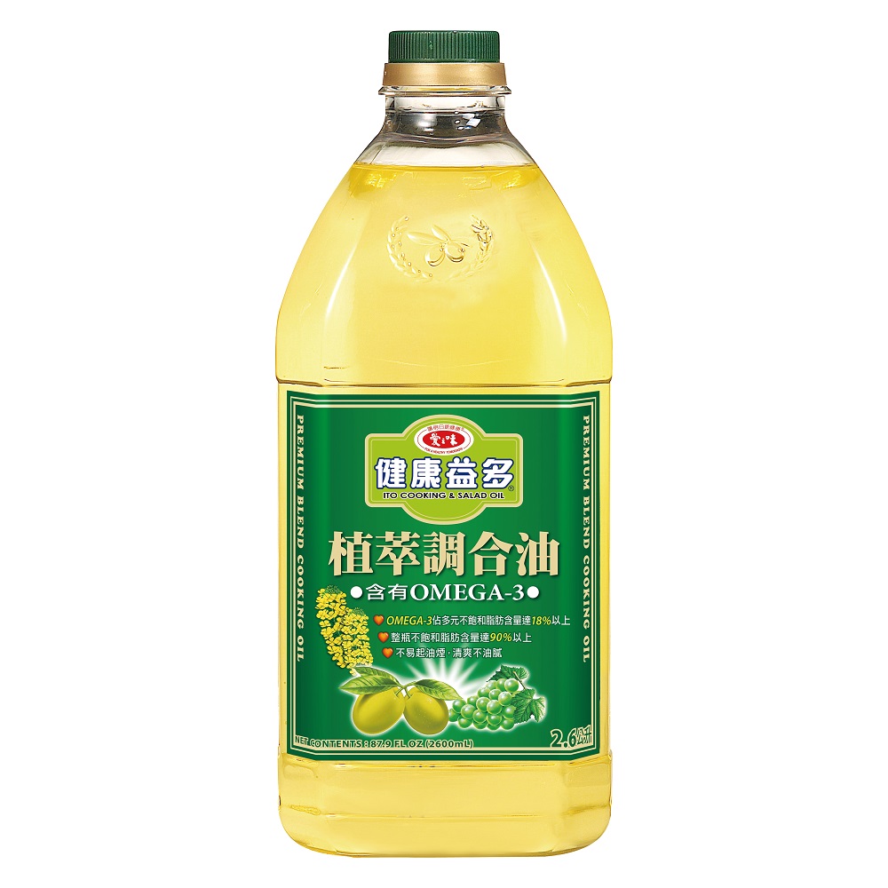 愛之味植萃調合油(含有OMEGA-3)2.6L, , large