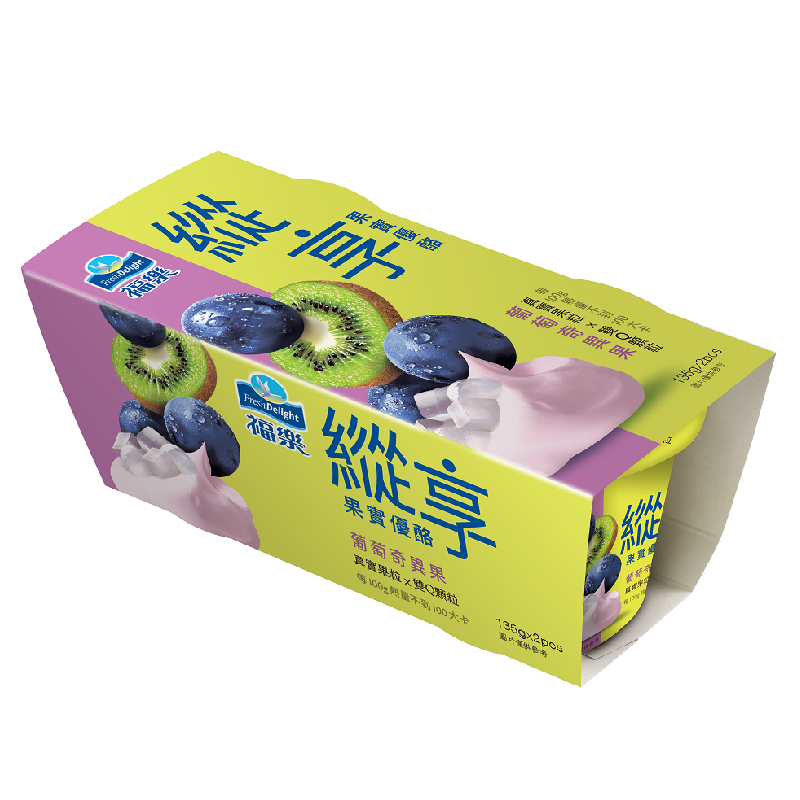 FreshDelight Indulge Fruit Yogurt (Grape, , large