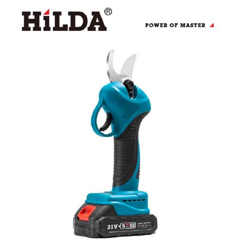 【HILDA】希爾達電動工具 21V 雙電 充電式 無線剪枝機/電動剪刀, , large