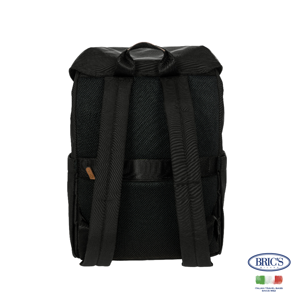 【Bric's】 X-collection 大開口旅行後背包 BXL40594 - 黑色, , large