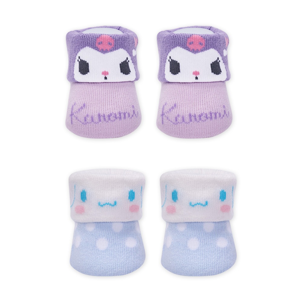 三麗鷗 大耳狗造型寶寶襪 酷洛米止滑寶寶襪 學習襪【旺達棉品】CN-101, , large