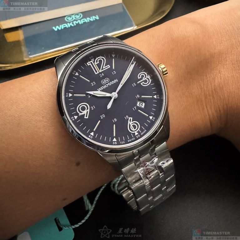 [TIMEMASTER] WAKMANN watch, 42mm, WA00049, , large