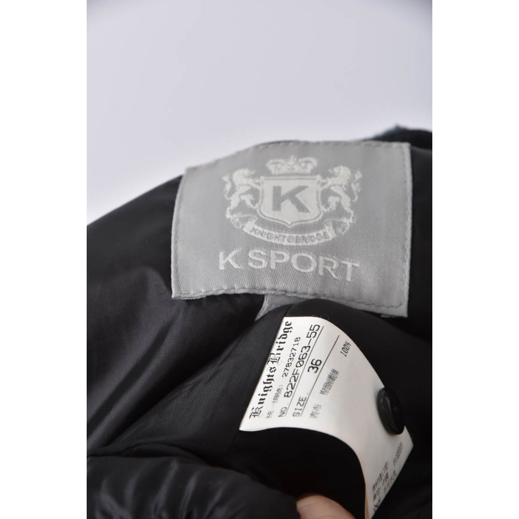 (S) k sport格紋綠色外套二手衣, , large