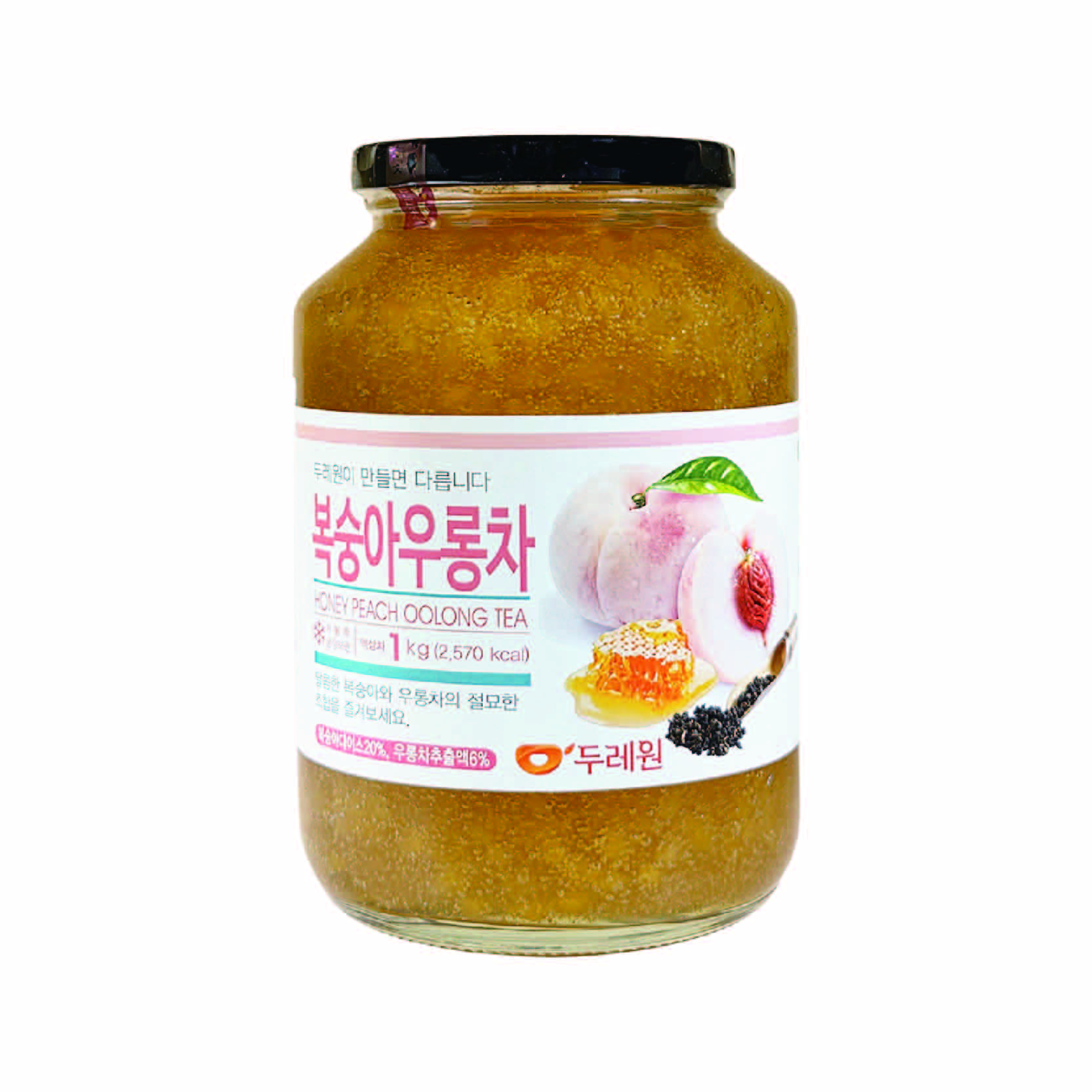 [敬永食品]都來旺-蜂蜜水蜜桃烏龍茶1kg, , large