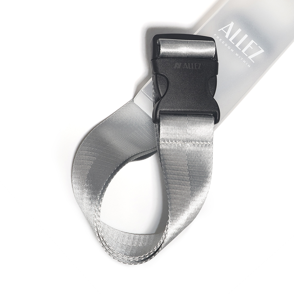 【ALLEZ】Luggage Strap Silver, , large
