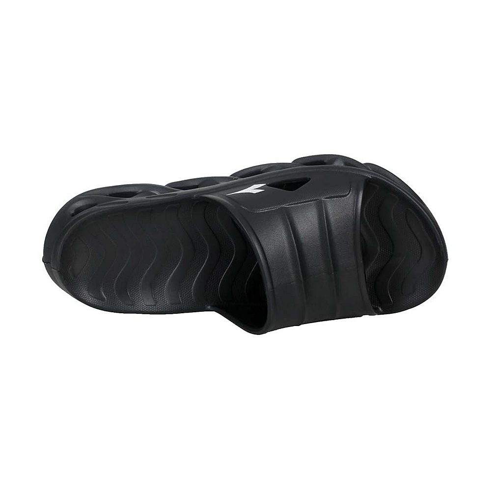 DIADORA迪亞多那 紓壓休閒運動拖鞋 逛街 居家 素色 一體成型 舒適 防水 Q彈 舒壓 排氣孔 防滑 黑 藍 灰, , large