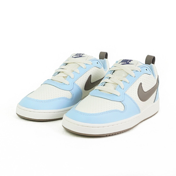 Kixpress-Nike Wmns Court Borough Low 女 運動休閒鞋 舒適 低筒 水藍 棕 [IM3377-021], , large