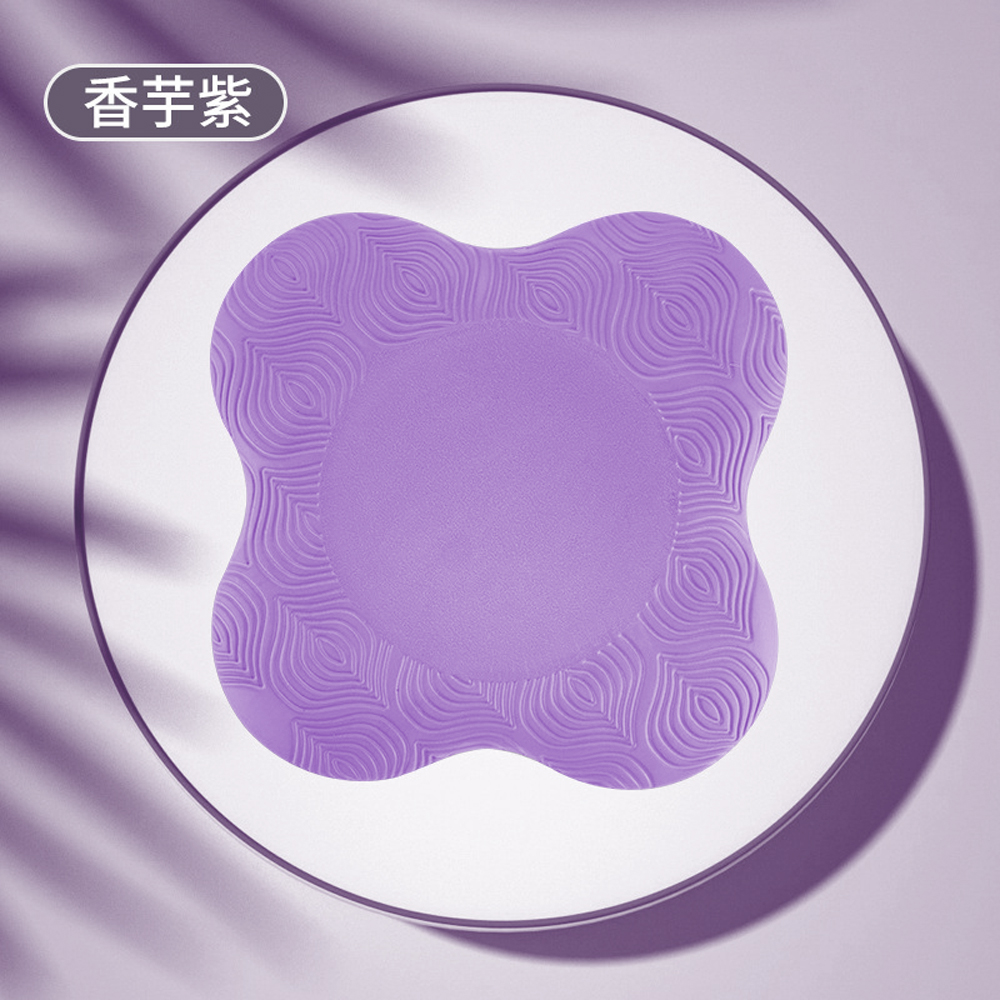 加厚18mm 瑜珈護膝跪墊 1入/紫色, 紫色, large