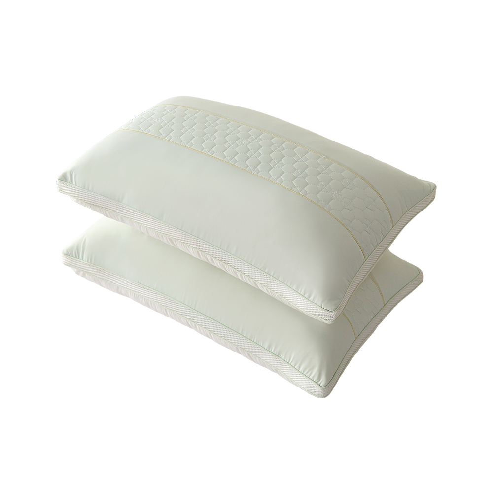  Buy 1 Get 1 Free Taiwan-made 3D Breathable Cooling Elastic Antibacterial Independent Pocket Pillow, , large