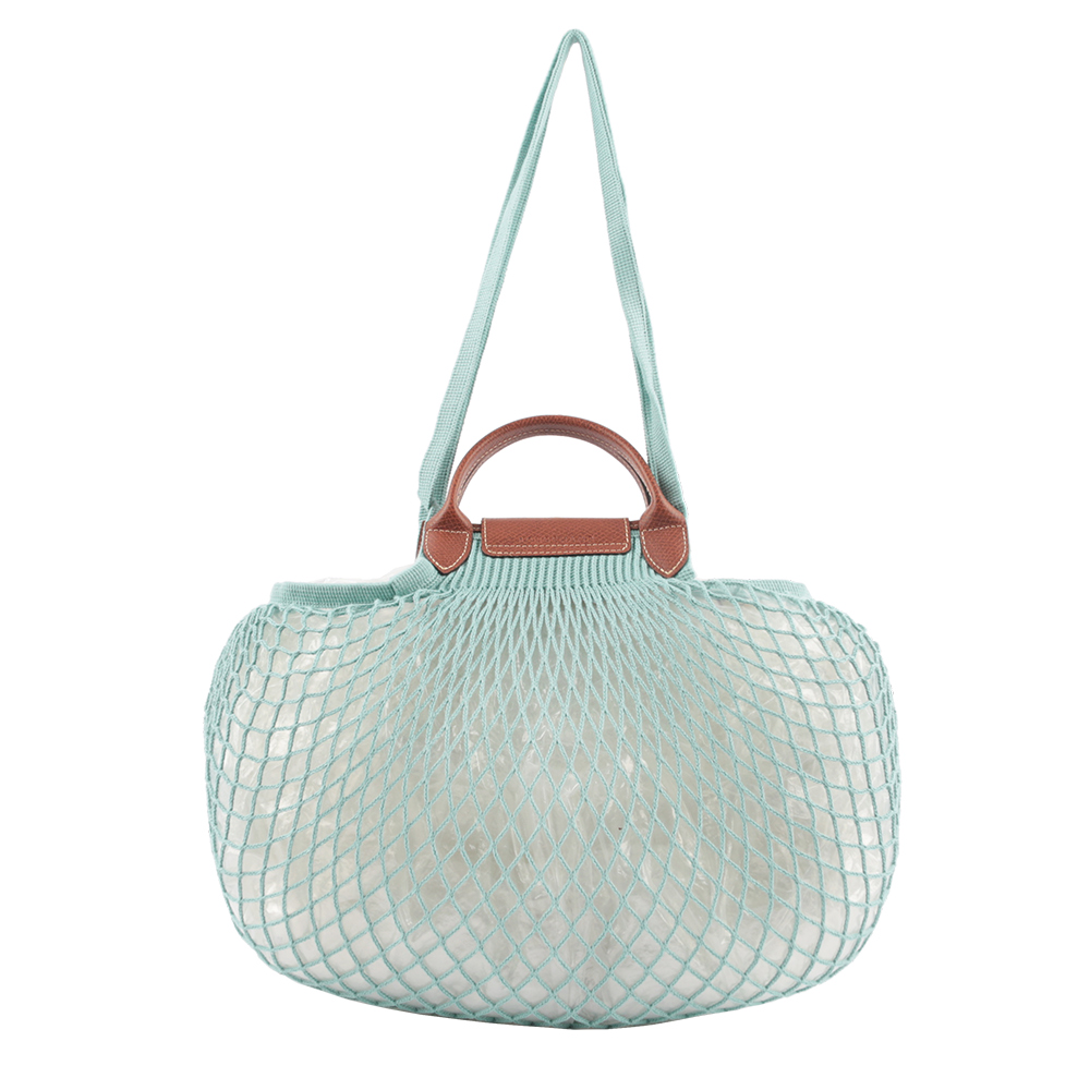 LONGCHAMP LE PLIAGE FILET 二用漁網包/潟湖藍, , large