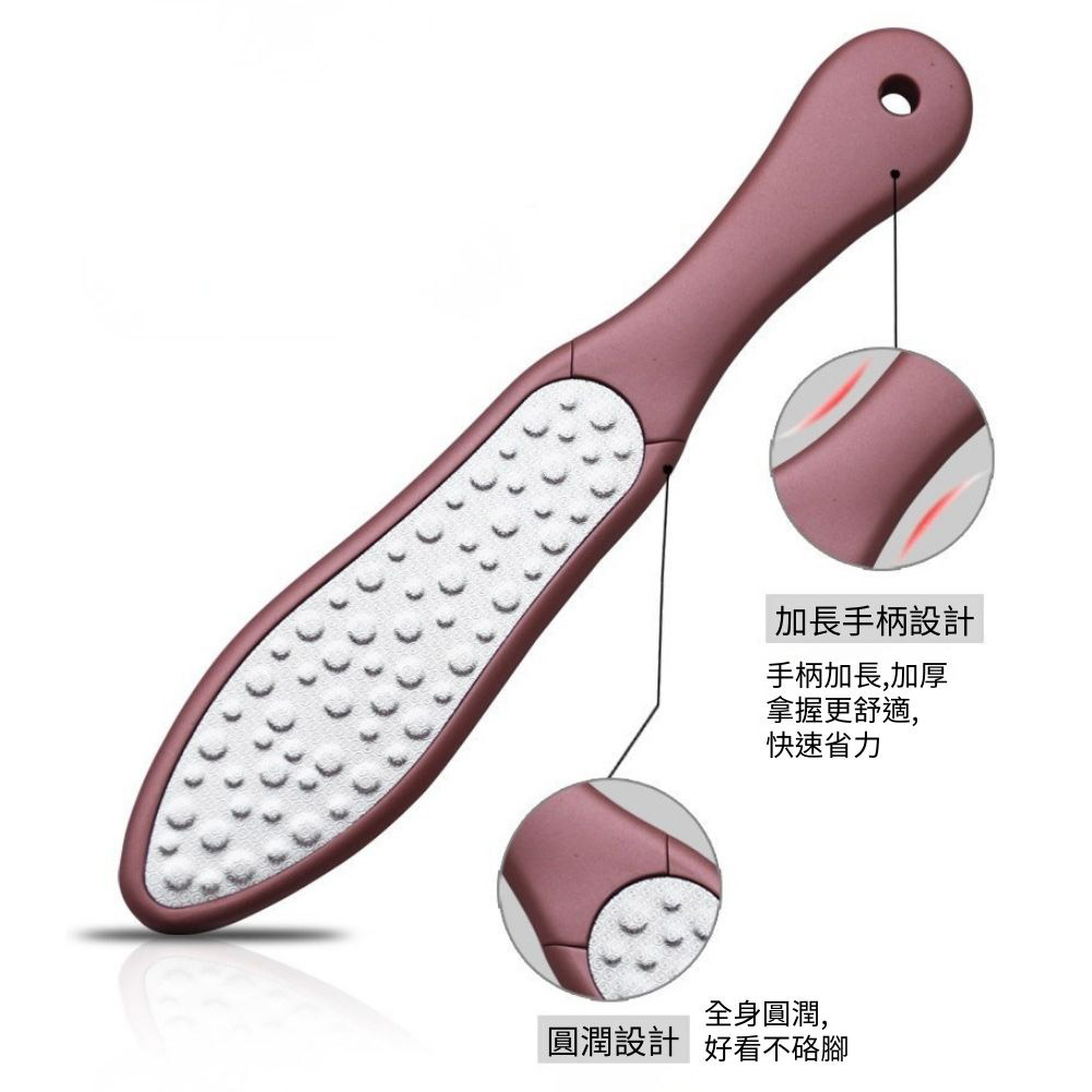 不鏽鋼雙面足搓26.5cm黑色, , large