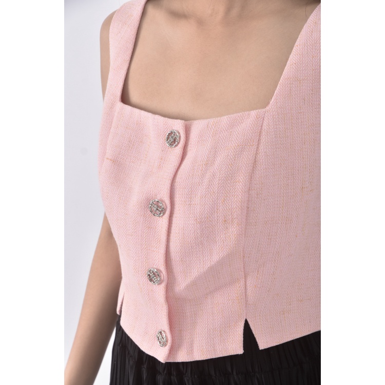 (L) air space lady小香風粉色上衣二手衣, , large