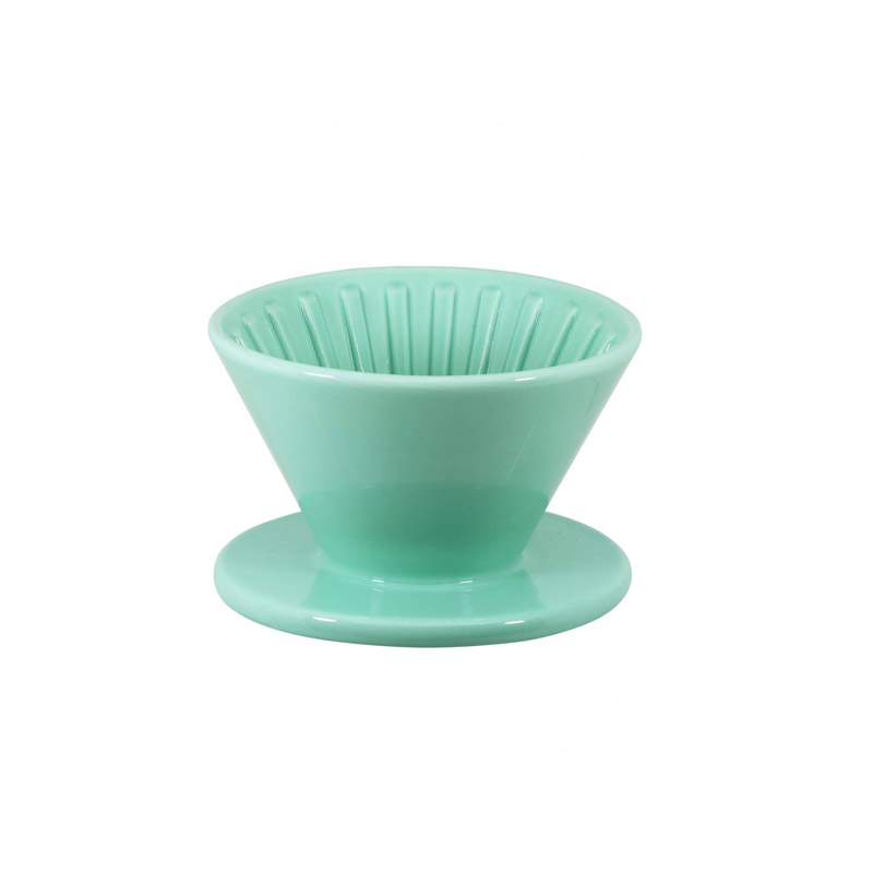 [寶馬牌 錐形陶瓷濾杯 1-2杯 綠] JA-06-01-C-G, , large