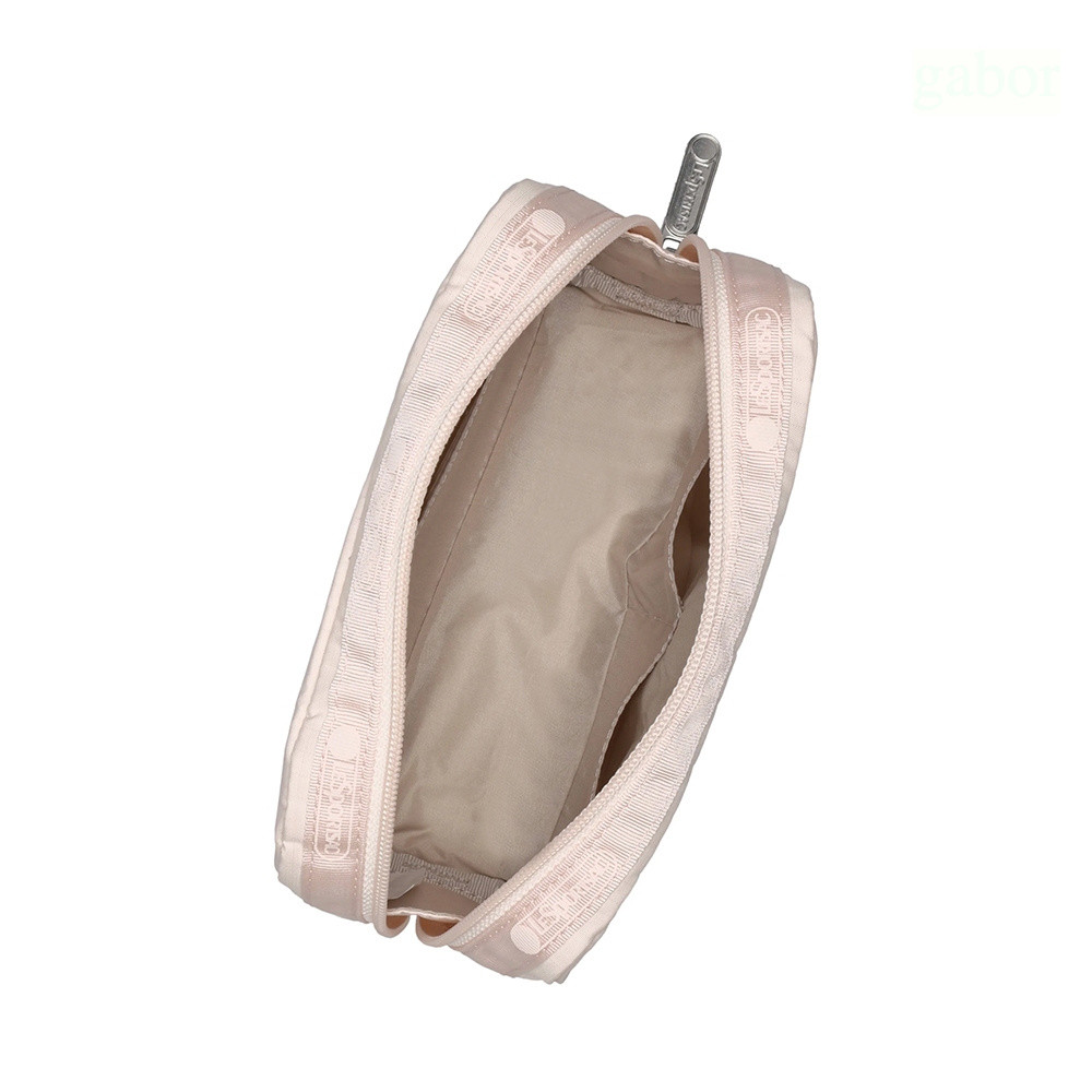 LeSportsac Rectangular Cosmetic 長形化妝包 送禮-晨曦桃粉, , large