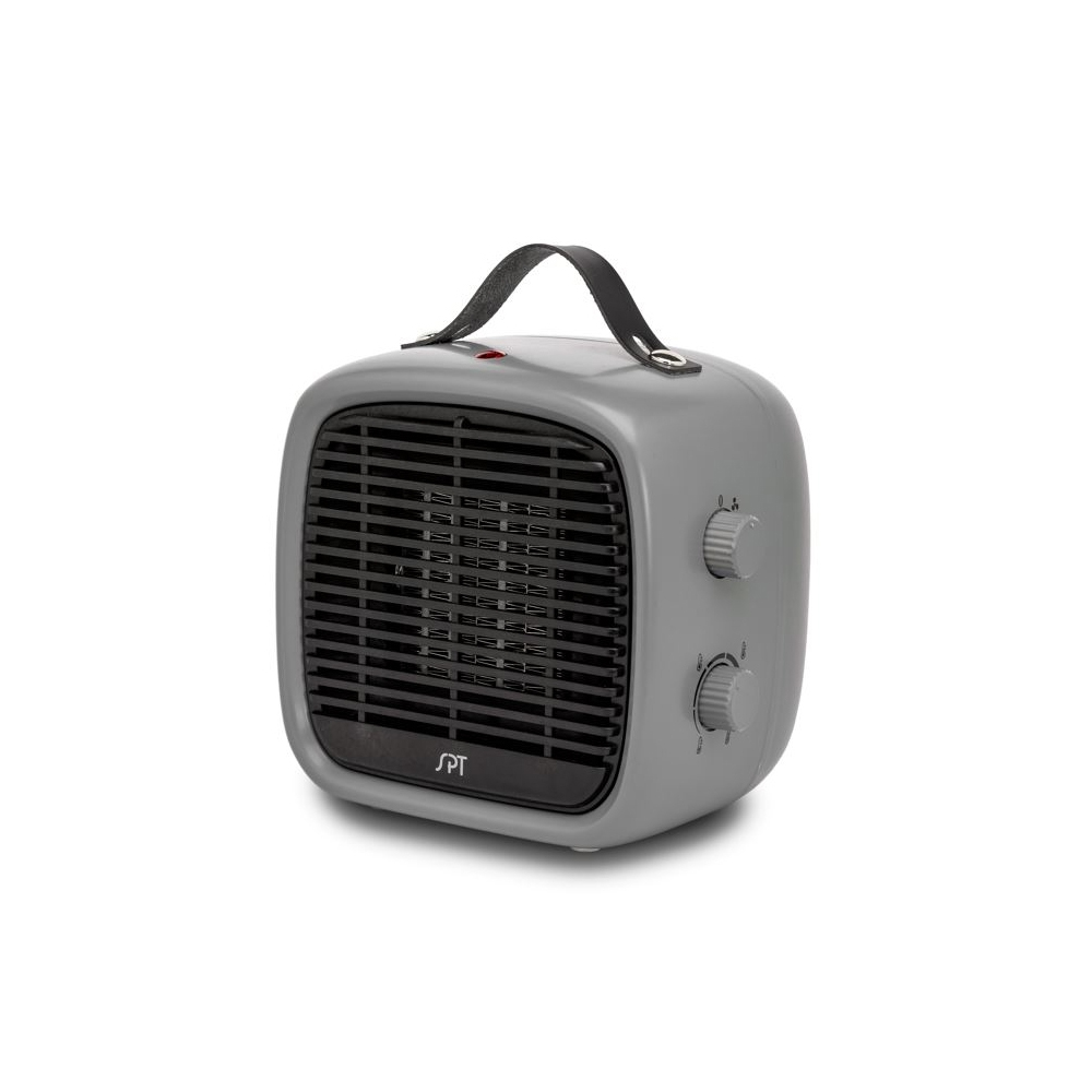 SPT Sunpentown PTC Ceramic Cube Heater (Gray) SH-2425B, , large