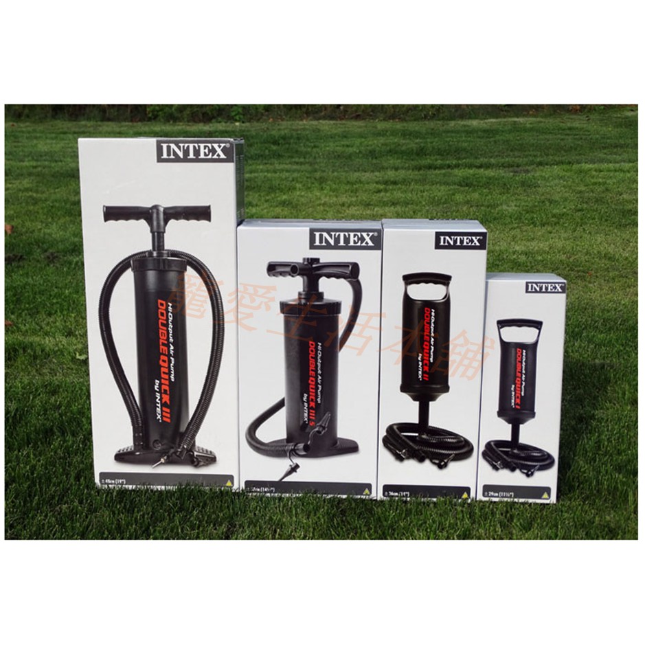 【寵愛生活本舖】（型號68615－特大號）美國INTEX手動打氣筒 充氣筒 雙向充氣 抽氣筒, , large