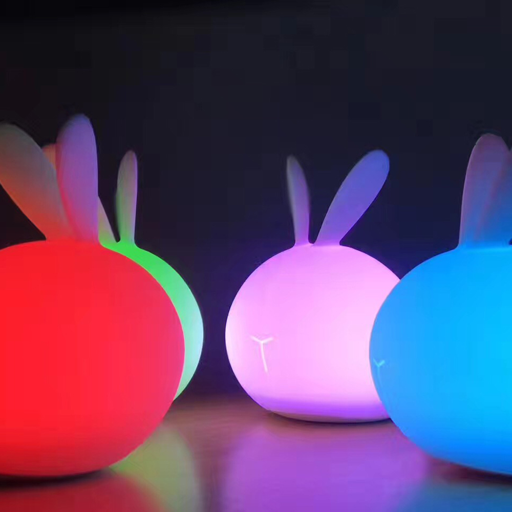 LuvHome-Lighting Bunny柔軟兔子拍拍燈, , large