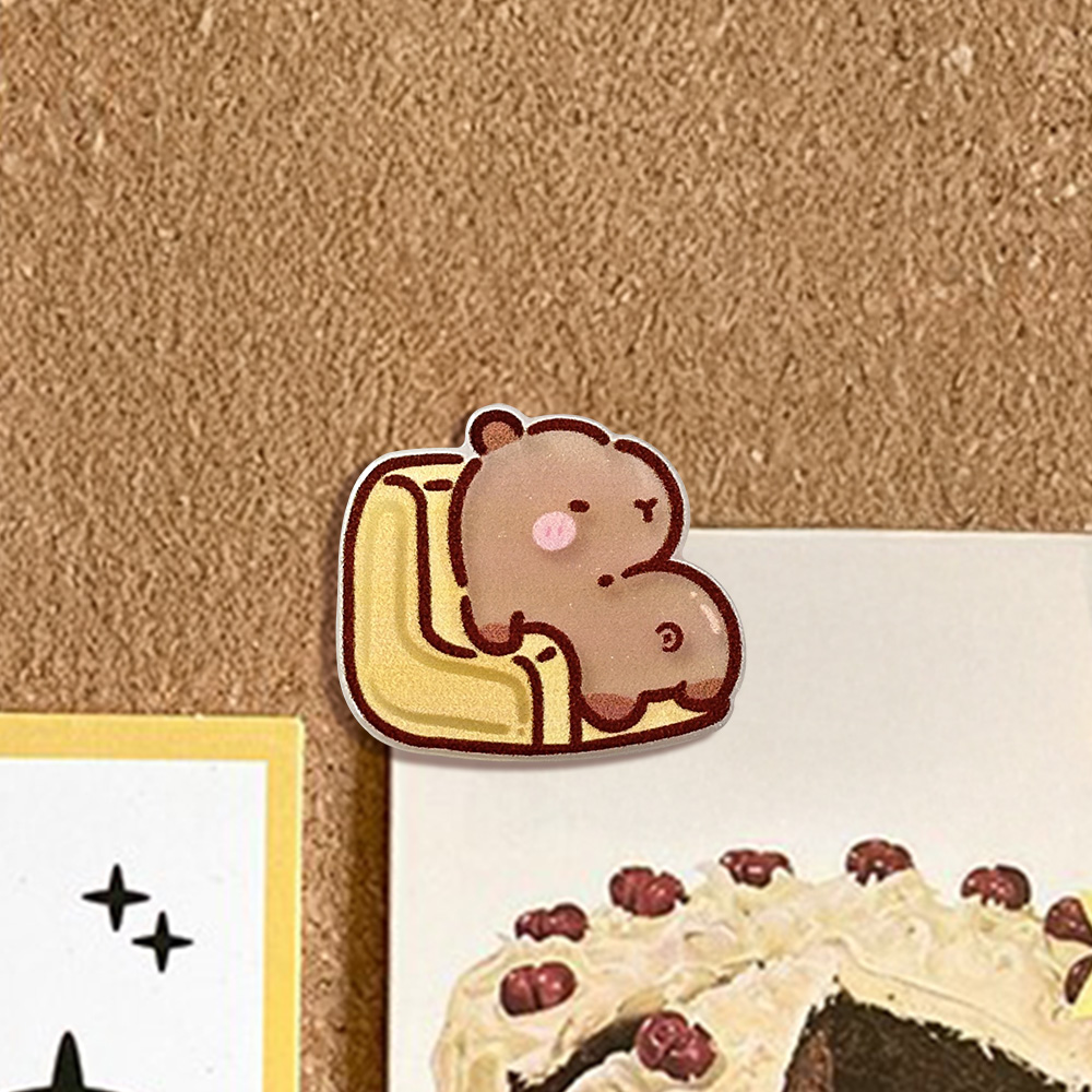 Cute Cartoon Push Pins, , large