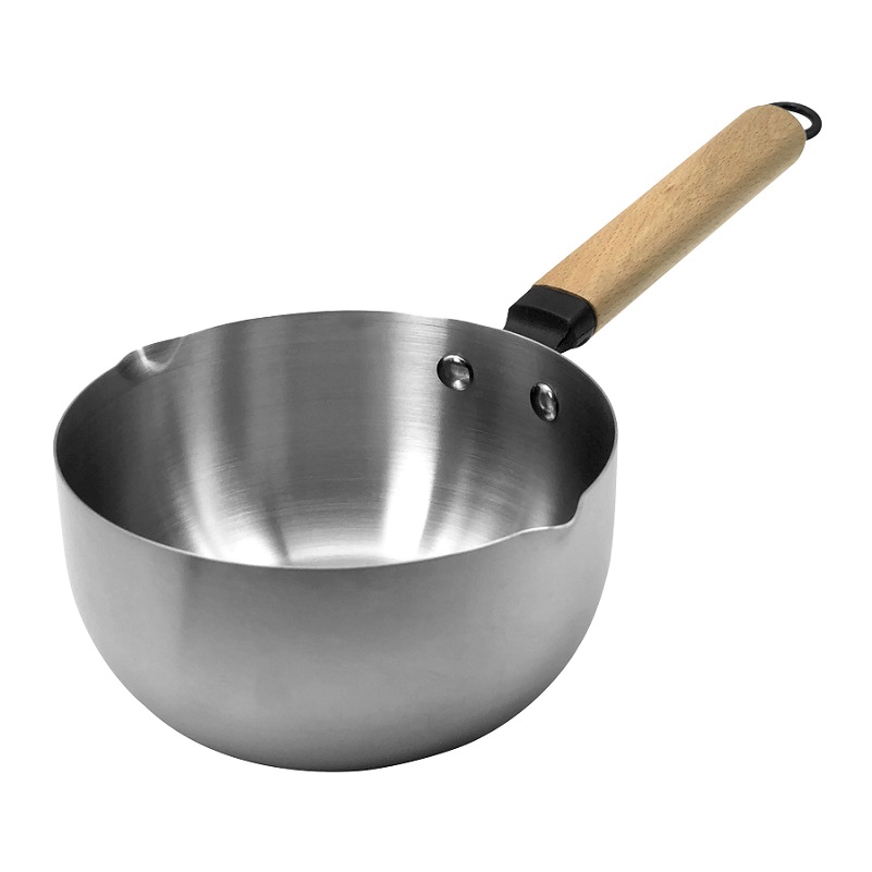 Stainless steel pan 18cm, , large