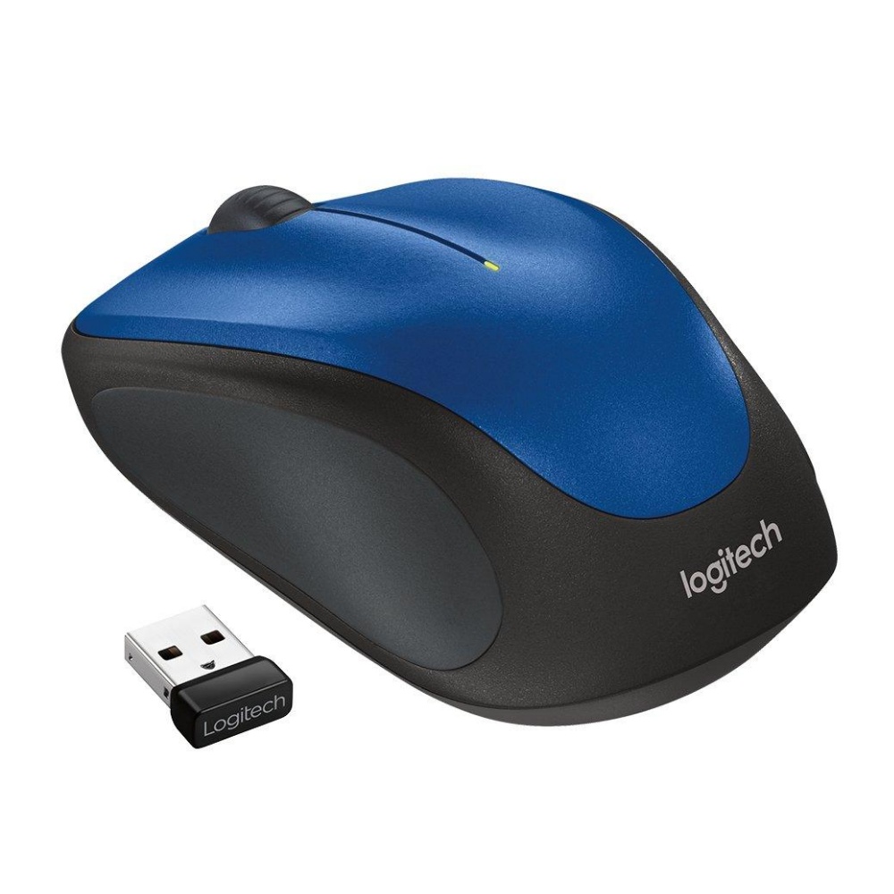 【 Logitech 羅技 】M235n 藍色 舒適手感 無線 滑鼠, , large