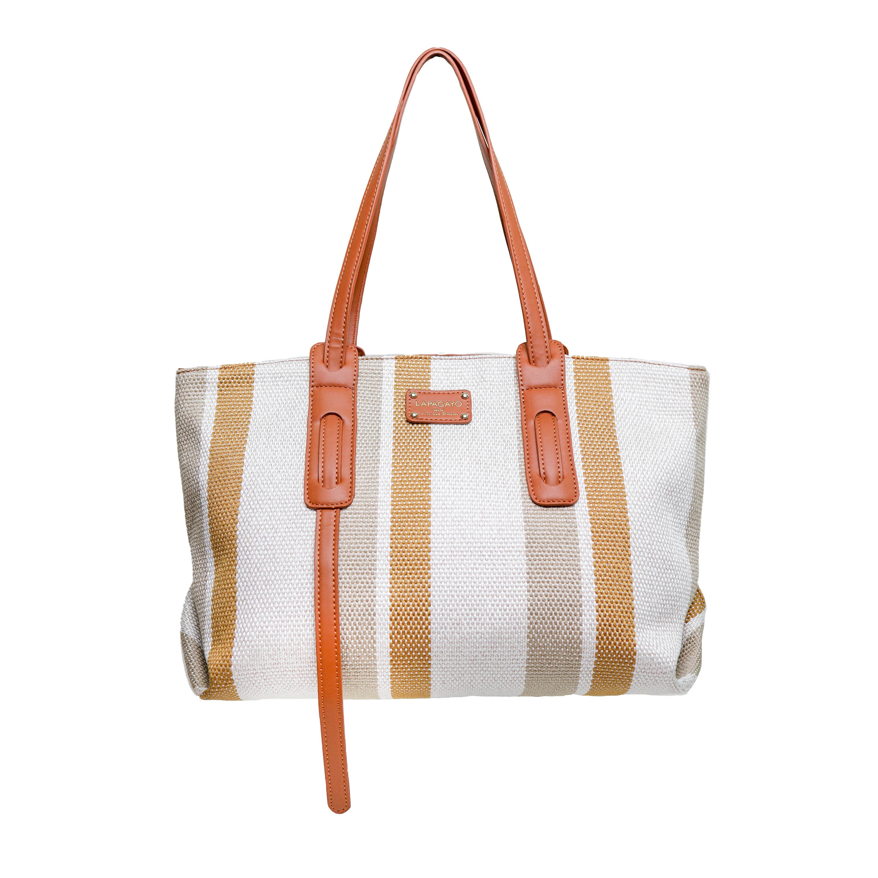 【lapagayo】年度限定法式優雅肩背包-福利品/限量3套-PI-06401A-75棕色, , large