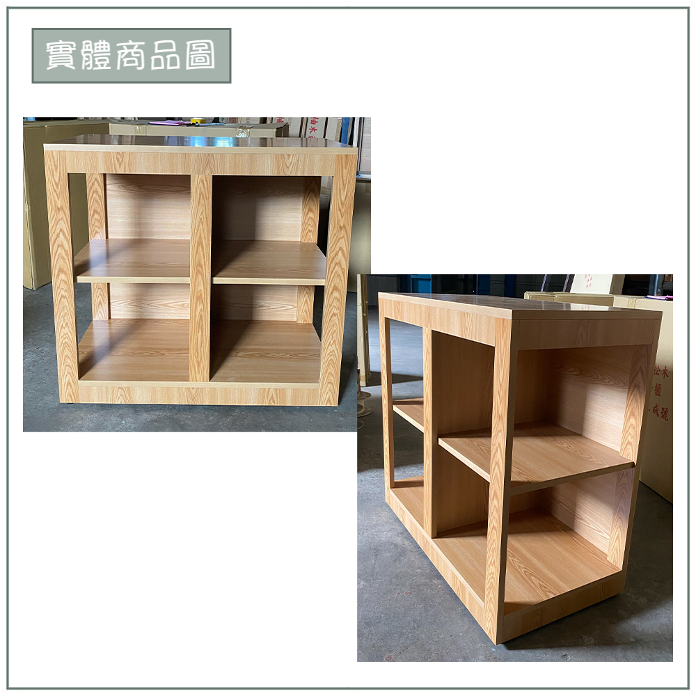 【唯熙傢俱】赫比原木色開放式收納櫃, , large