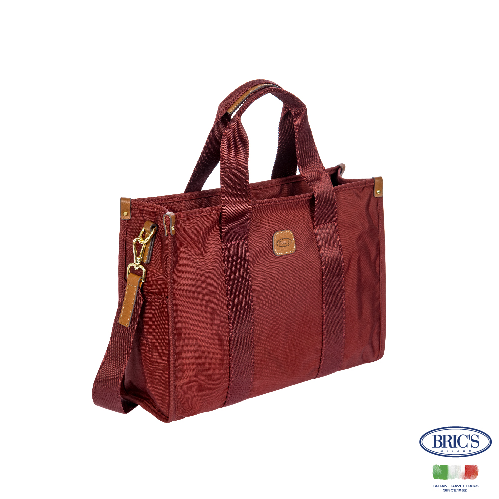 【Bric's】 X-collection 歌劇院托特包(S) BXG45854 - 波爾多酒紅色, , large