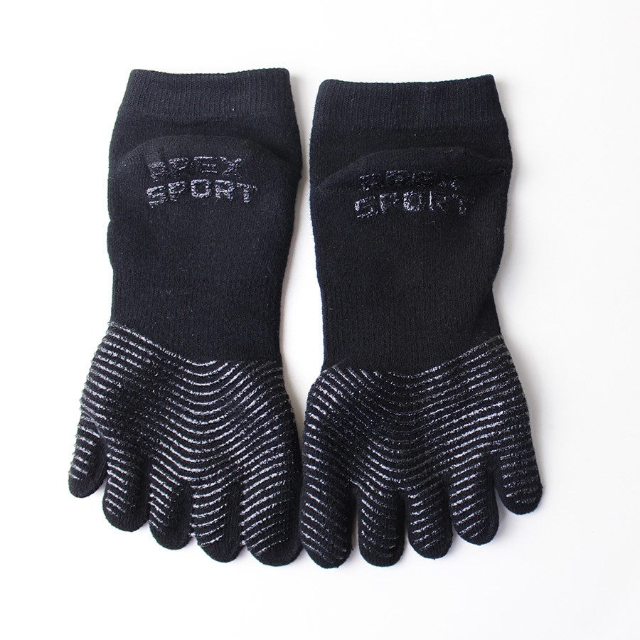 【AREXSPORT】AS-6123 毛巾五趾襪 除臭止滑五趾襪 毛巾底 拇指外翻 五指襪 預防水泡 除臭五指襪, , large