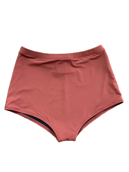 QXHEE.T. 台灣製．高腰平口褲QX-H426b 黑底黃花L, , large