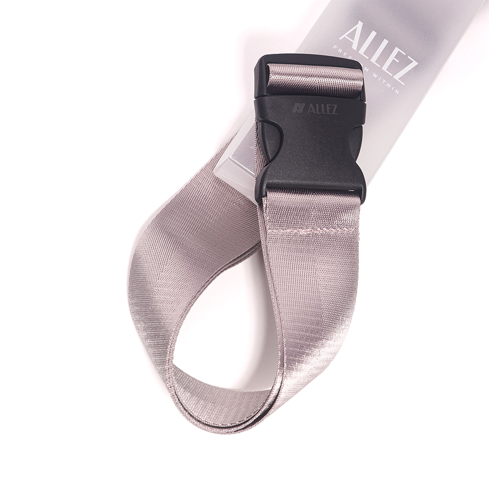 【ALLEZ】Luggage Strap Silver, , large