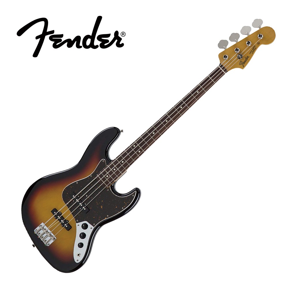 Fender MIJ Traditional 60s Jazz Bass RW 3TS 電貝斯 漸層款【敦煌樂器】, , large