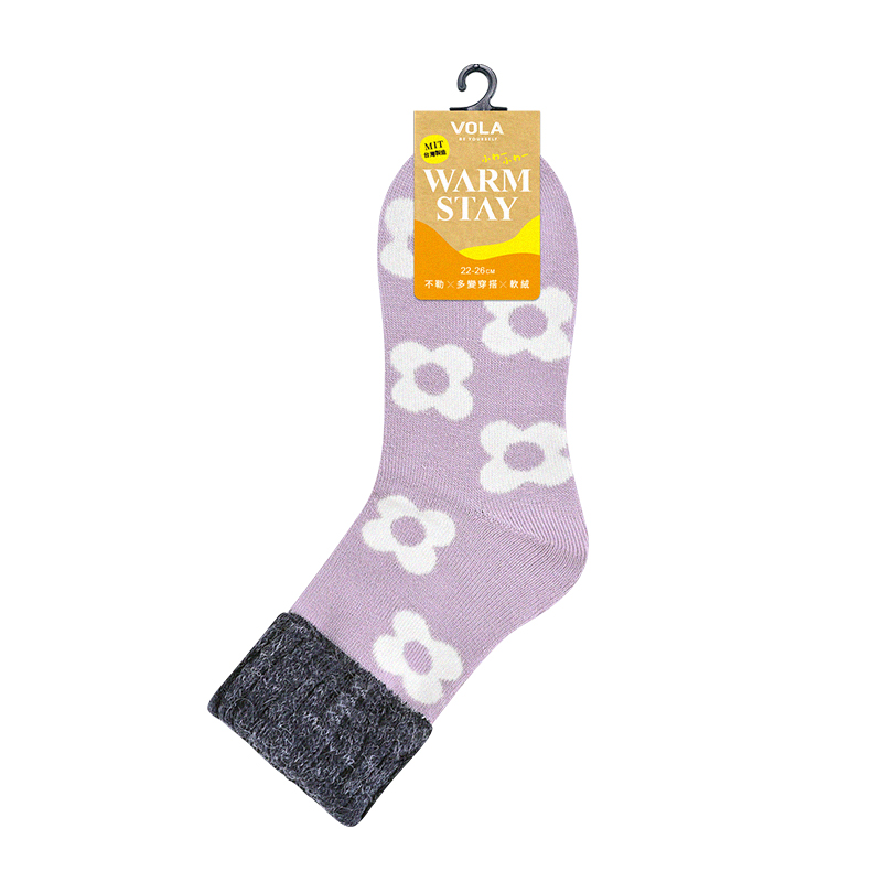 VOLA拼接保暖長襪NA091, , large