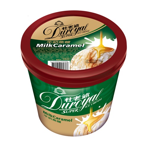 杜老爺超級冰淇淋-牛奶焦糖(每盒584g)