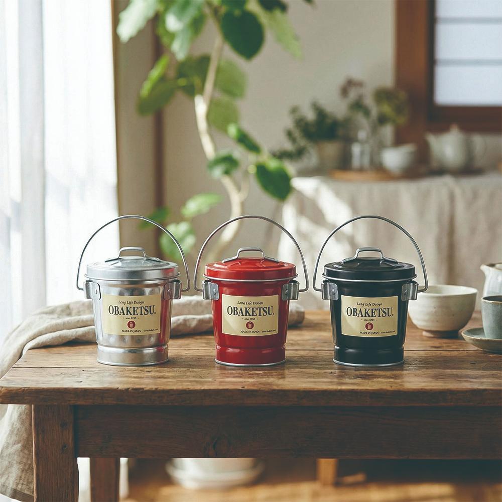 【this-this】日本渡邊金屬｜OBAKETSU 手工製多功能迷你桶 0.35L, , large