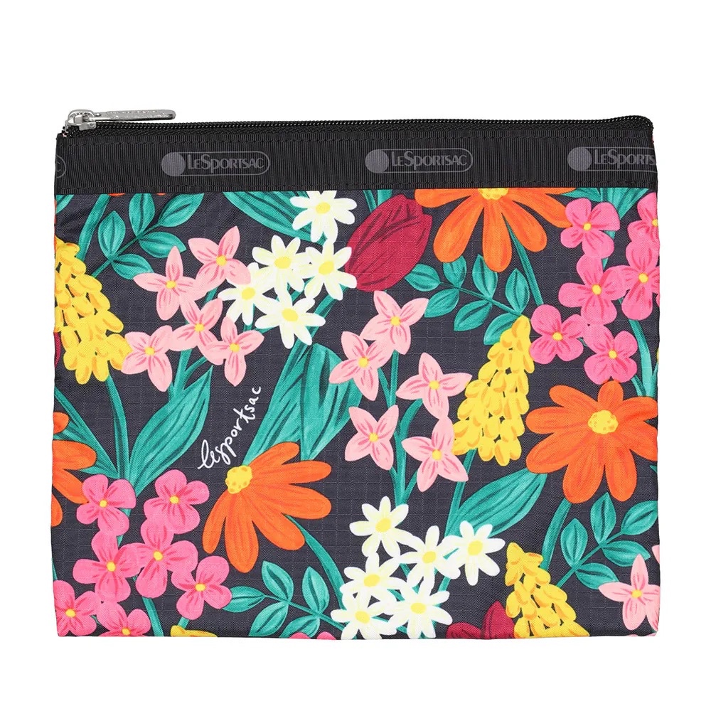 LeSportsac DELUXE EVERYDAY BAG 奢華斜背包 - 繽紛花園, , large