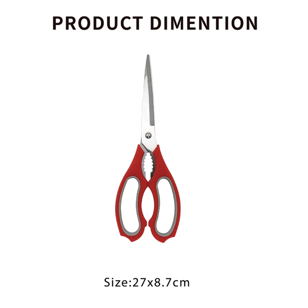 【SK Delicate Life】Extended kitchen multi-purpose cooking scissors kitchen scissors multi-purpose scissors cooking scissors kitchen scissors stainless steel scissors scissors NSK7112, , large