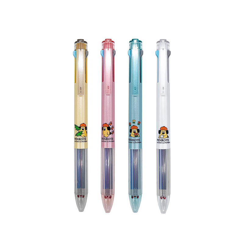 【PENROTE 筆樂】胡子碰碰 3色中性筆 4款, , large