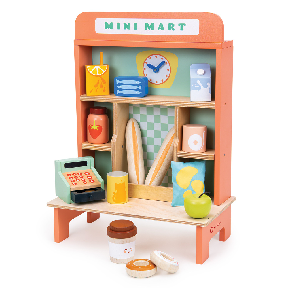Mentari 迷你便利商店(木製玩具/家家酒/角色扮演), , large